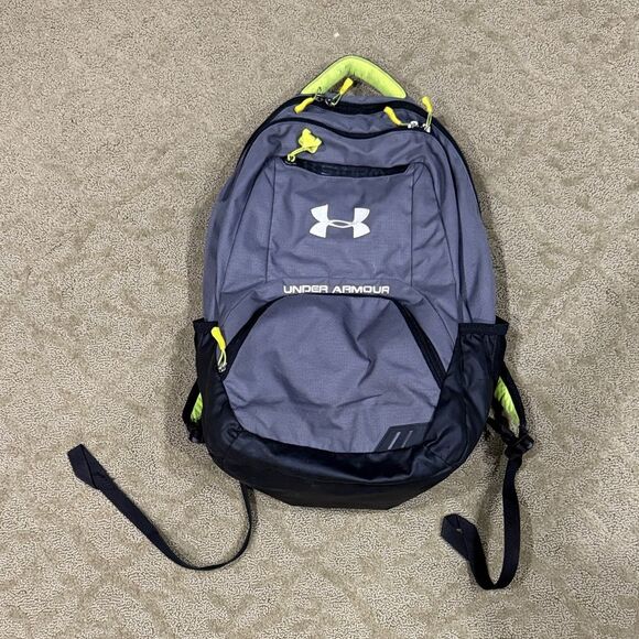 Under Armour Black and Gray Backpack with Yellow Accents - Picture 1 of 9